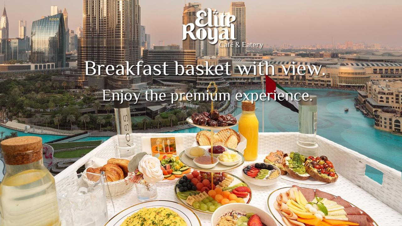 Elite Royal Apartment - Full Burj Khalifa And Fountain View - The Royal Dubaj Kültér fotó