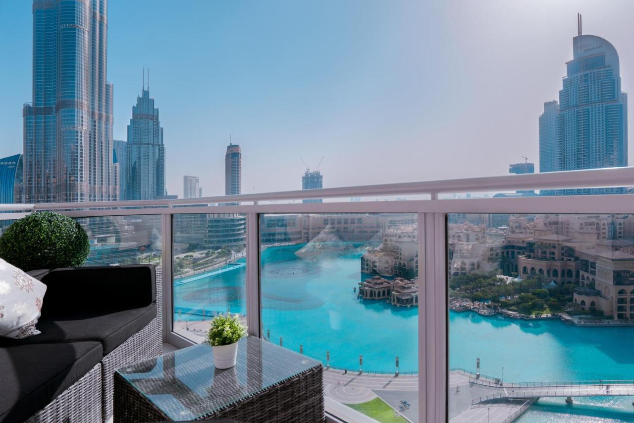 Elite Royal Apartment - Full Burj Khalifa And Fountain View - The Royal Dubaj Kültér fotó