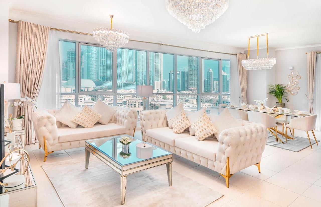 Elite Royal Apartment - Full Burj Khalifa And Fountain View - The Royal Dubaj Kültér fotó